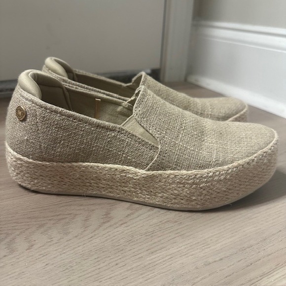 Skechers Martha Stewart Marley‎ Natural Espadrille Slip On Comfort Shoes Sz 7 - Picture 2 of 10